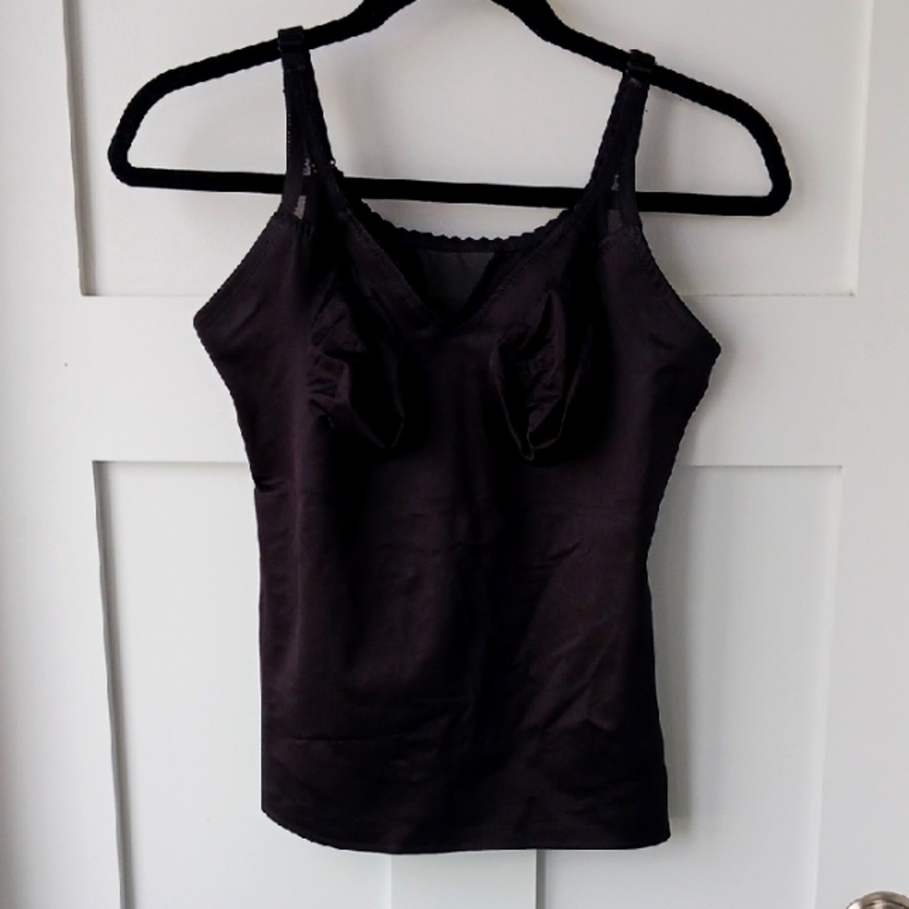 Black Ruby Ribbon Cami